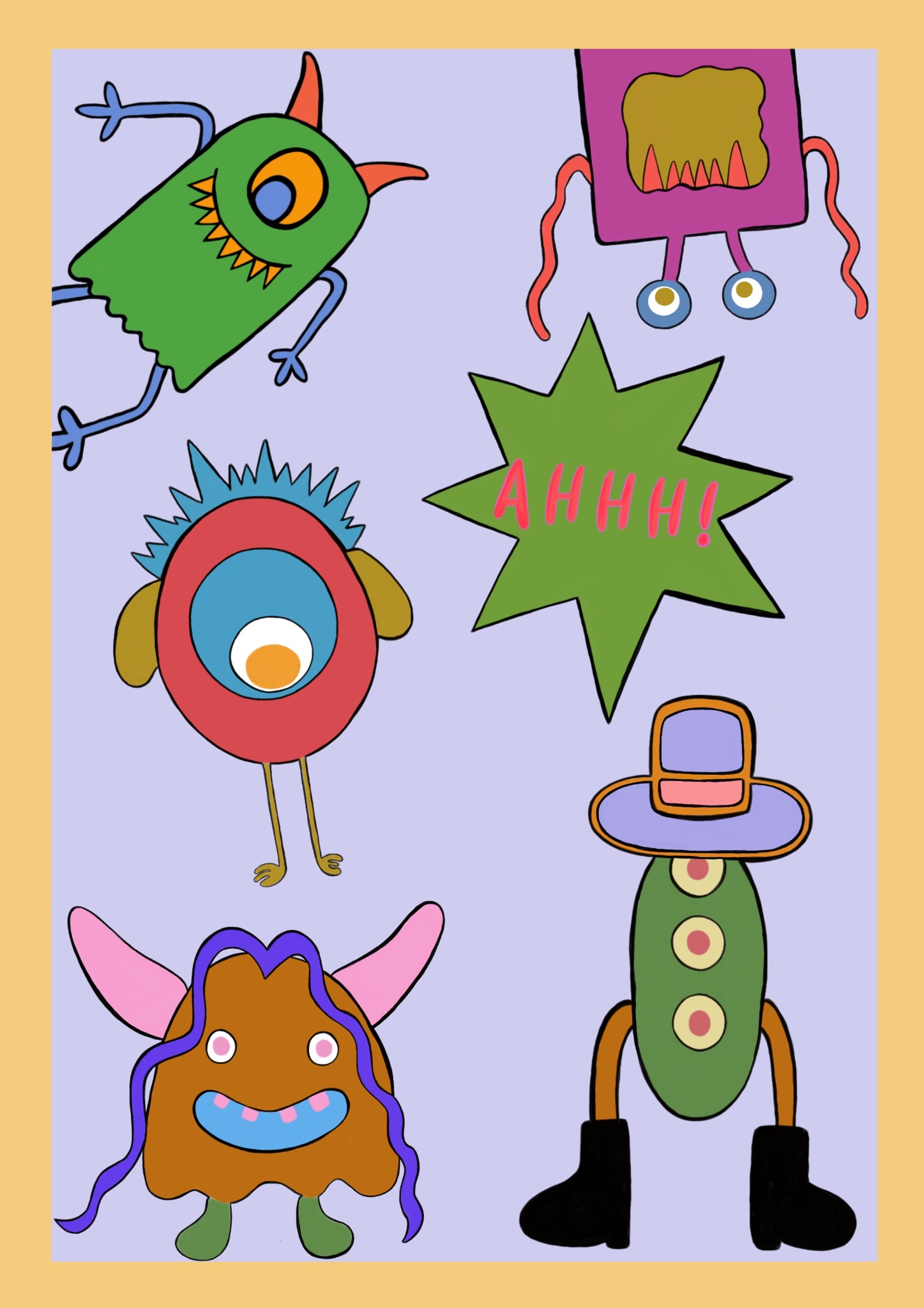 Little monsters — AHHH!